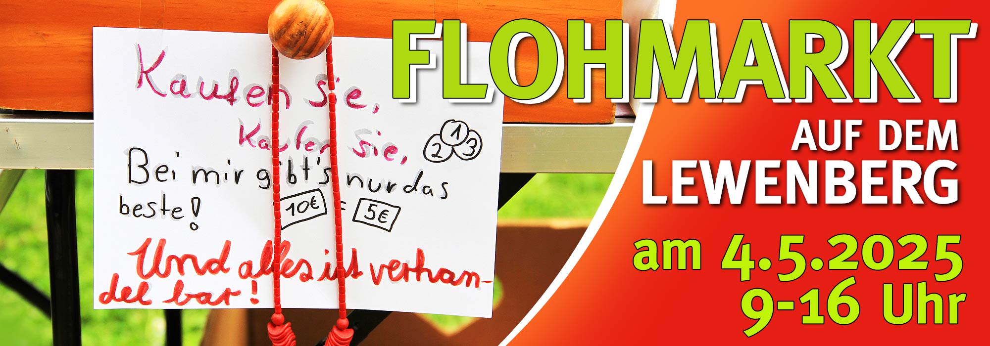 Flohmarkt auf dem Lewenberg